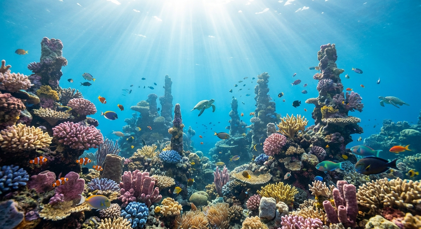 Architects of the Ocean: How Coral Reefs Build Cities of Life