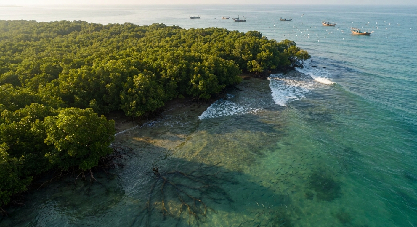 Edge of Two Worlds: How Coastal Ecosystems Power the Planet’s Blue Engine
