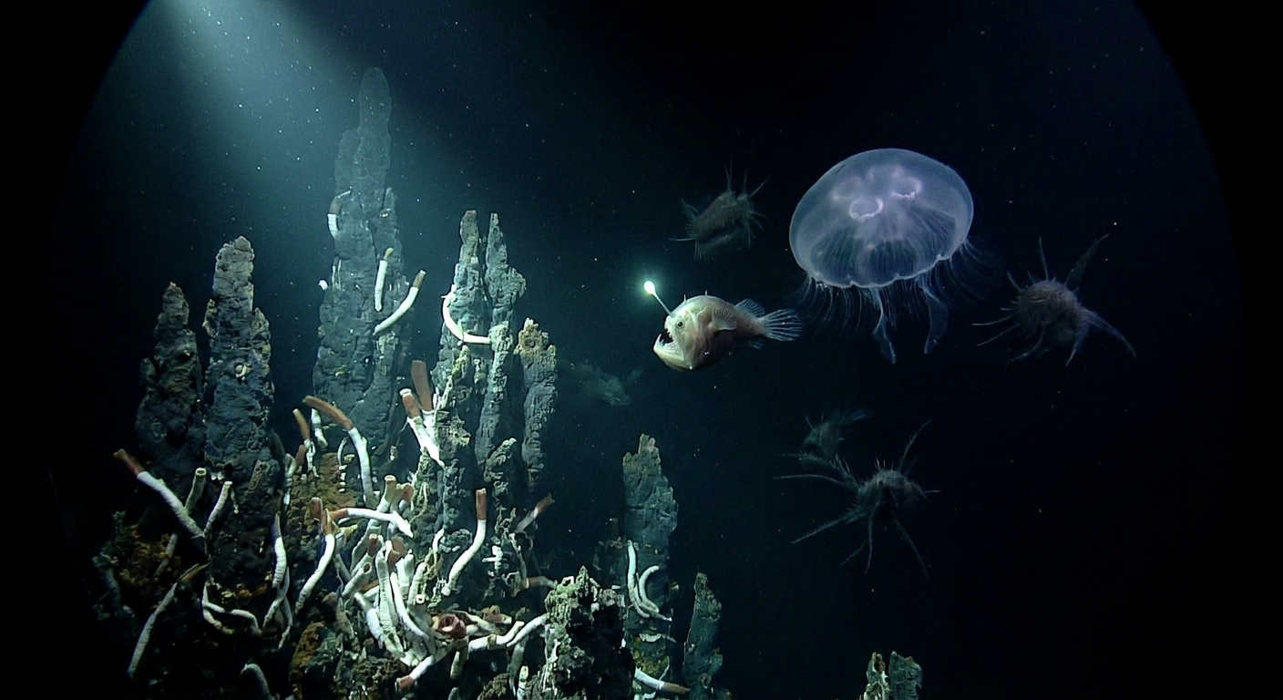 Into the Midnight Zone: How Life Thrives Without Sunlight in the Deep Sea
